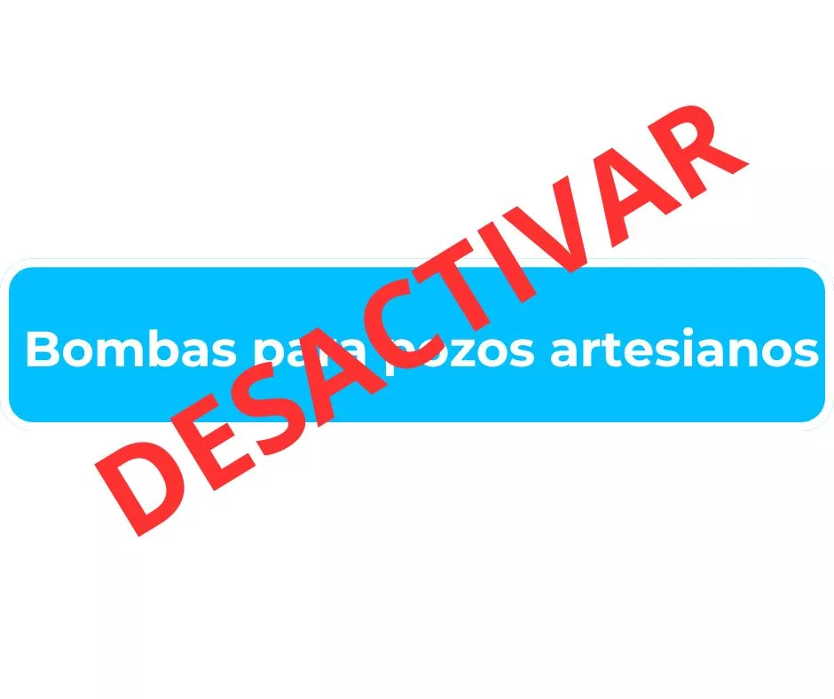 Bombas para pozos artesianos